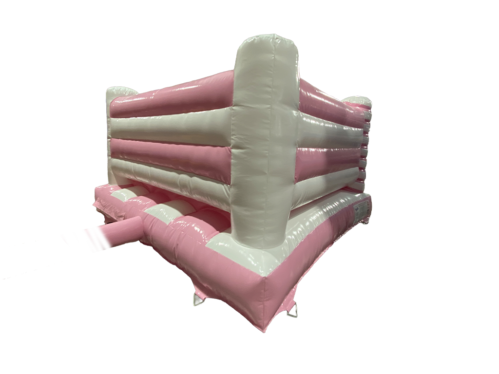 18x12ft Pink &amp; White Twist H Frame
