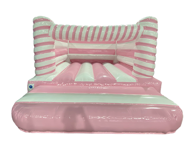 18x12ft Pink &amp; White Twist H Frame