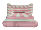 18x12ft Pink &amp; White Twist H Frame