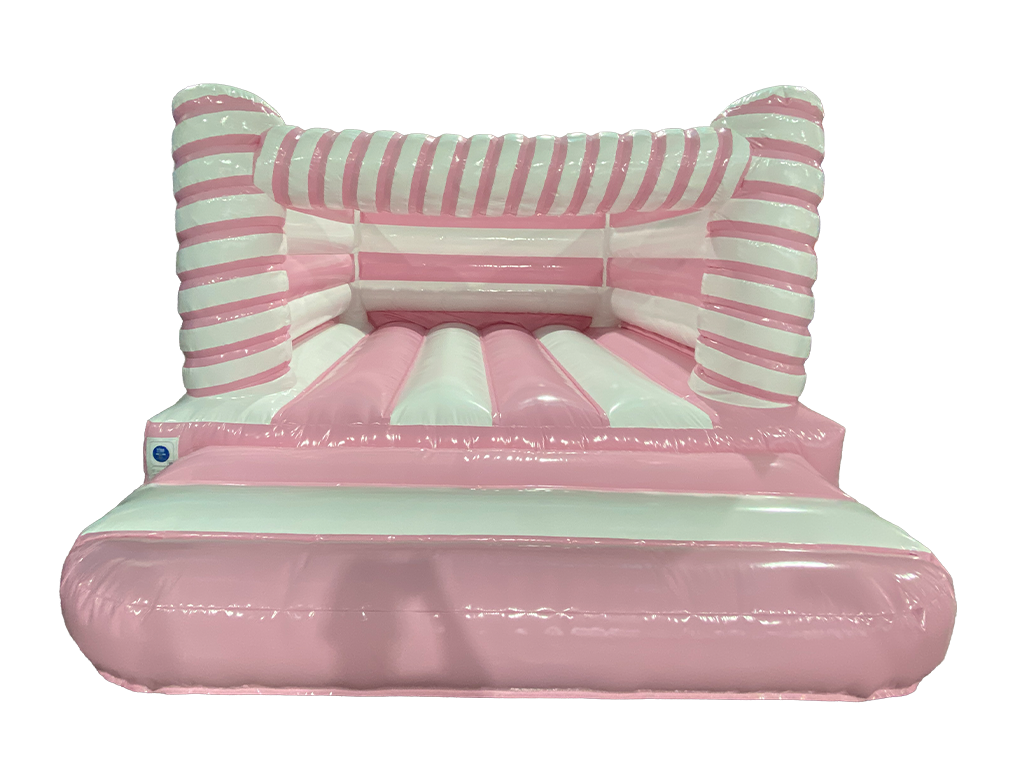 18x12ft Pink &amp; White Twist H Frame