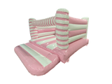 18x12ft Pink &amp; White Twist H Frame