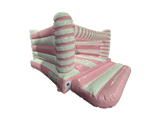 18x12ft Pink &amp; White Twist H Frame