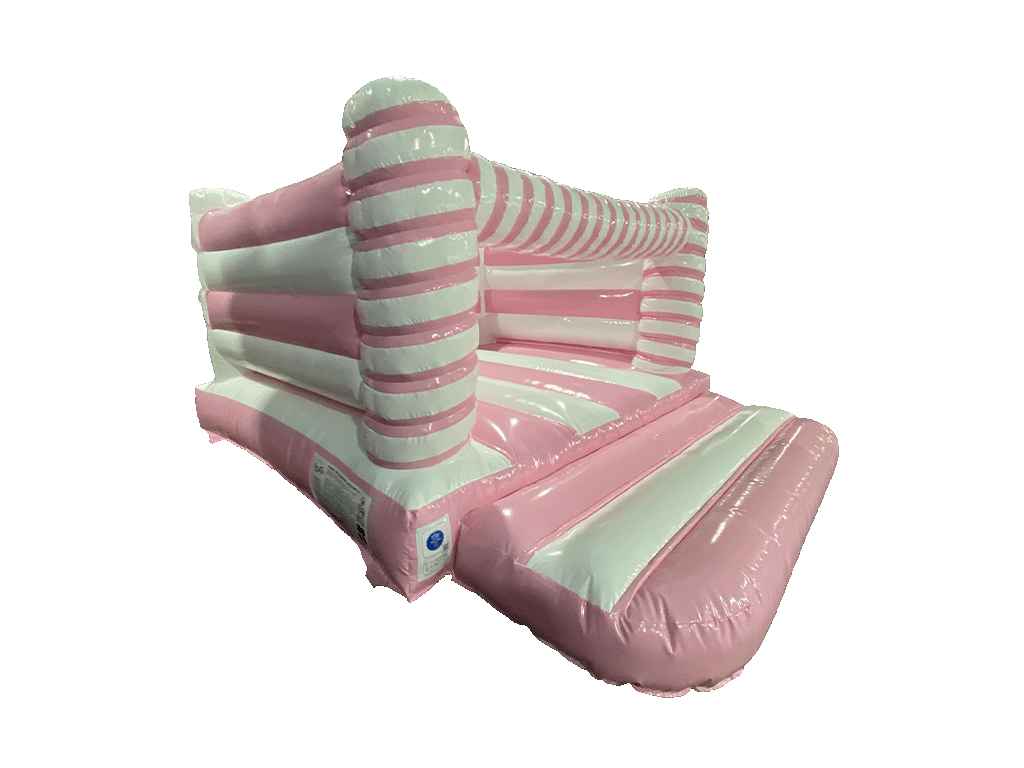 18x12ft Pink &amp; White Twist H Frame