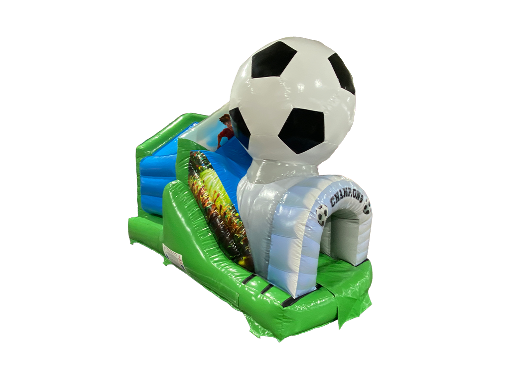 Combi toboggan avant football 3D 5x4m
