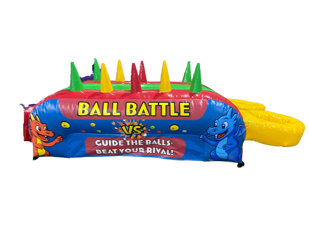 Bataille de balles gonflables