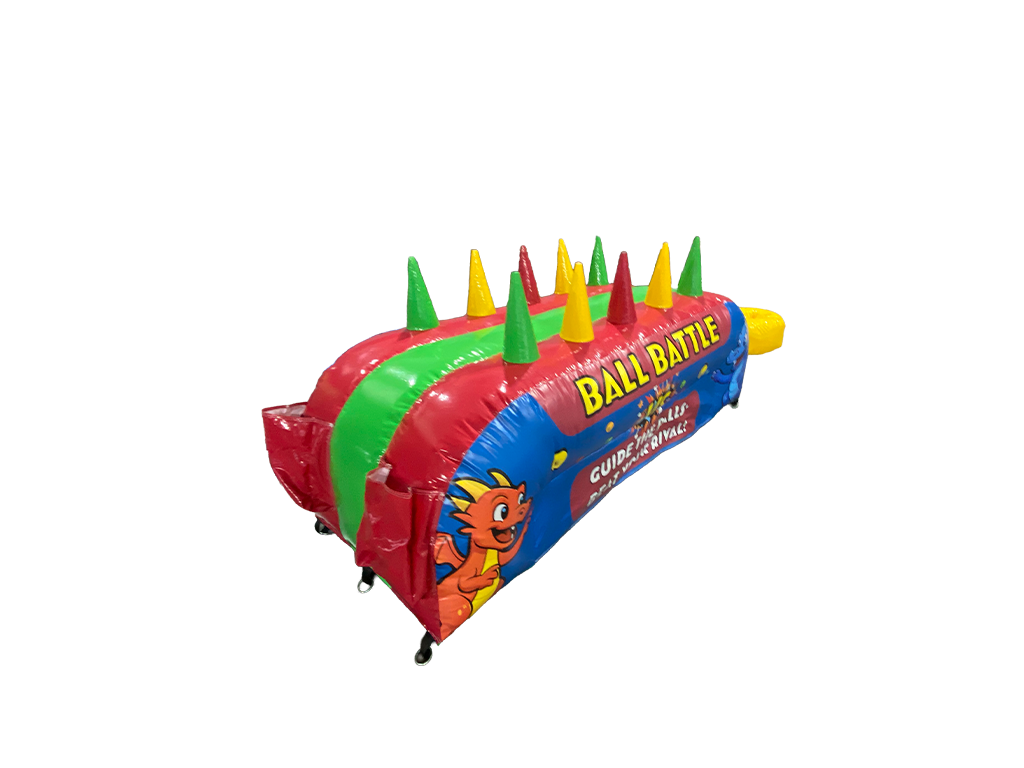 Bataille de balles gonflables
