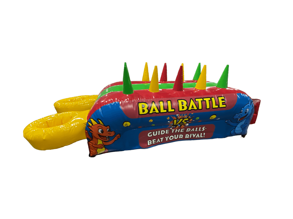 Bataille de balles gonflables