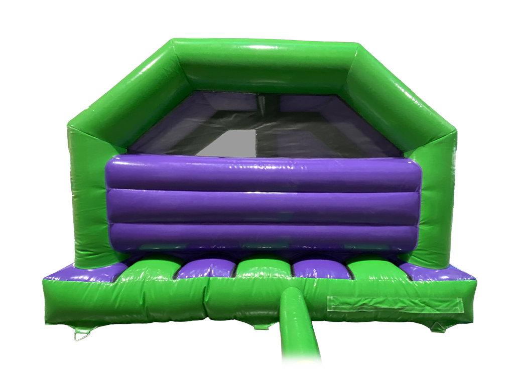 4.5x4.5m Dinosaur Twin Lane Front Slide Combi