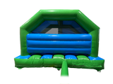 4.5x4.5m Jungle Dubbele Baans Voorkant Glijbaan Combi