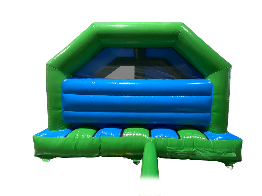 4.5x4.5m Jungle Dubbele Baans Voorkant Glijbaan Combi