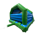 4.5x4.5m Jungle Dubbele Baans Voorkant Glijbaan Combi