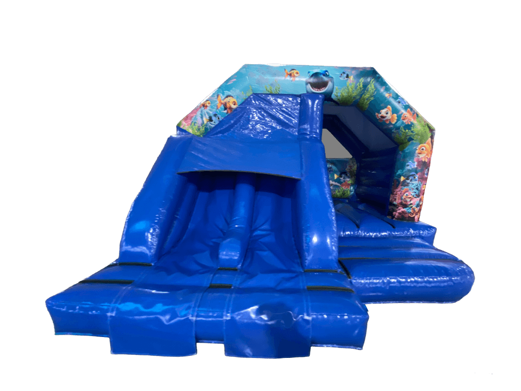 4,5x4,5m Ozean Zwillingsspur Front Rutsche Kombi