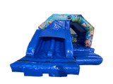 4,5x4,5m Ozean Zwillingsspur Front Rutsche Kombi