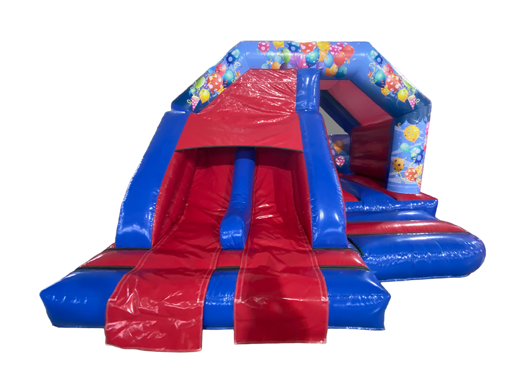 4,5m x 4,5m Party Zwillingsspur Front Rutsche Kombi
