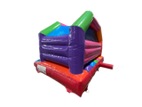 4.5x4.5m Multicoloured Party Twin Lane Front Slide Combi
