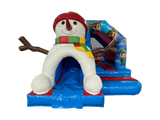 15x12ft 3D Snowman Front Slide Combi