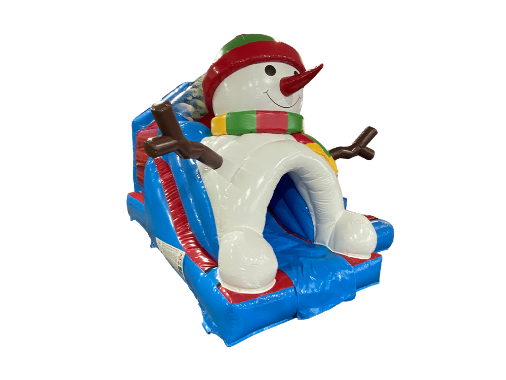 15x12ft 3D Snowman Front Slide Combi