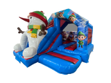 15x12ft 3D Snowman Front Slide Combi