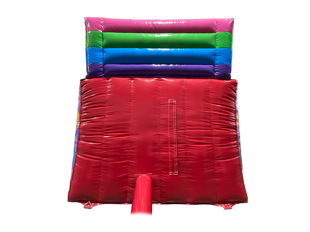 8ft Platform Multicoloured Party Slide
