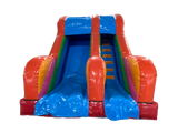 8ft Platform Multicoloured Party Slide