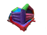 4.6x5.5m Multicoloured Party Double Front Slide Combi