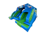 5.5x4.6m Jungle Double Front Slide Combi