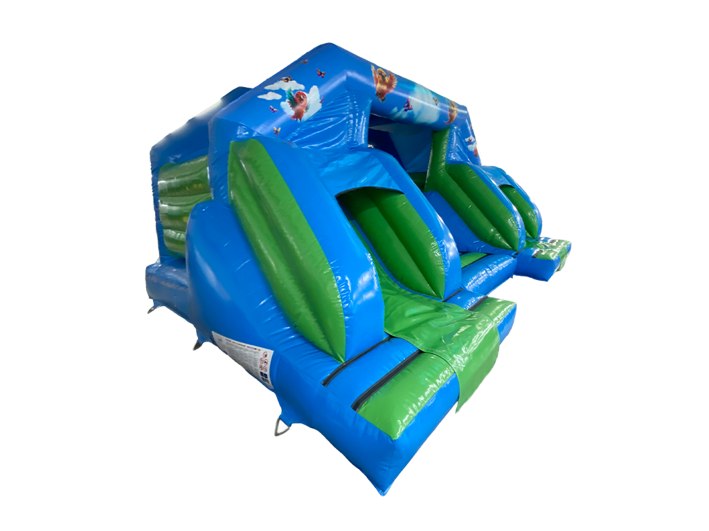 5.5x4.6m Jungle Double Front Slide Combi