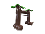 Jeu de limbo gonflable