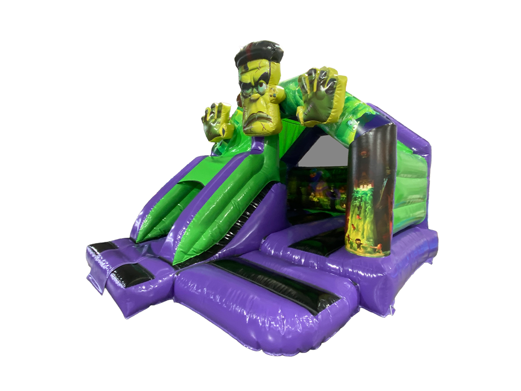 Toboggan avant 3D Frankie’s House 5x4m Combi