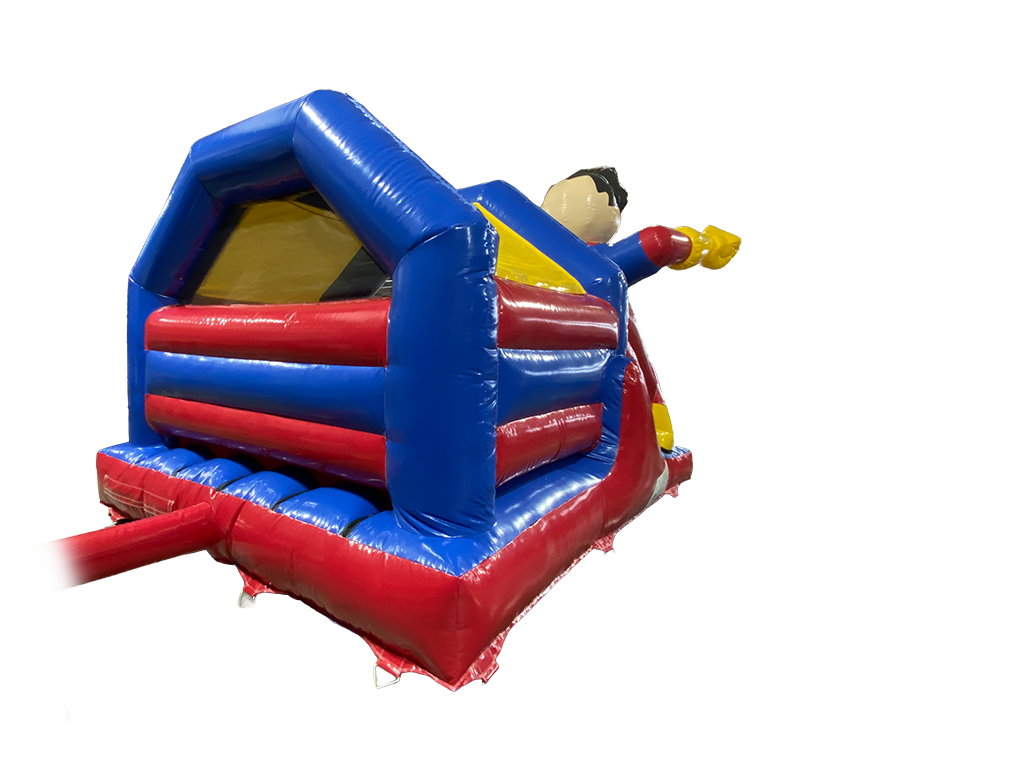 Combinado de Escorrega Frontal Super-herói 3D 5x4m