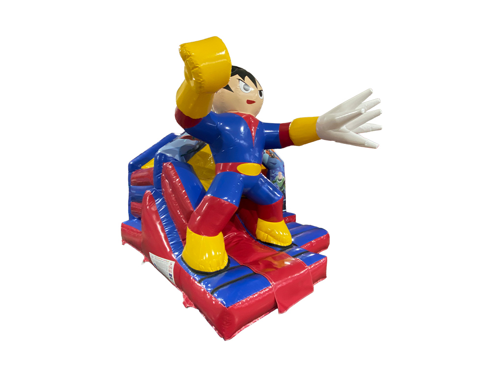 Combinado de Escorrega Frontal Super-herói 3D 5x4m