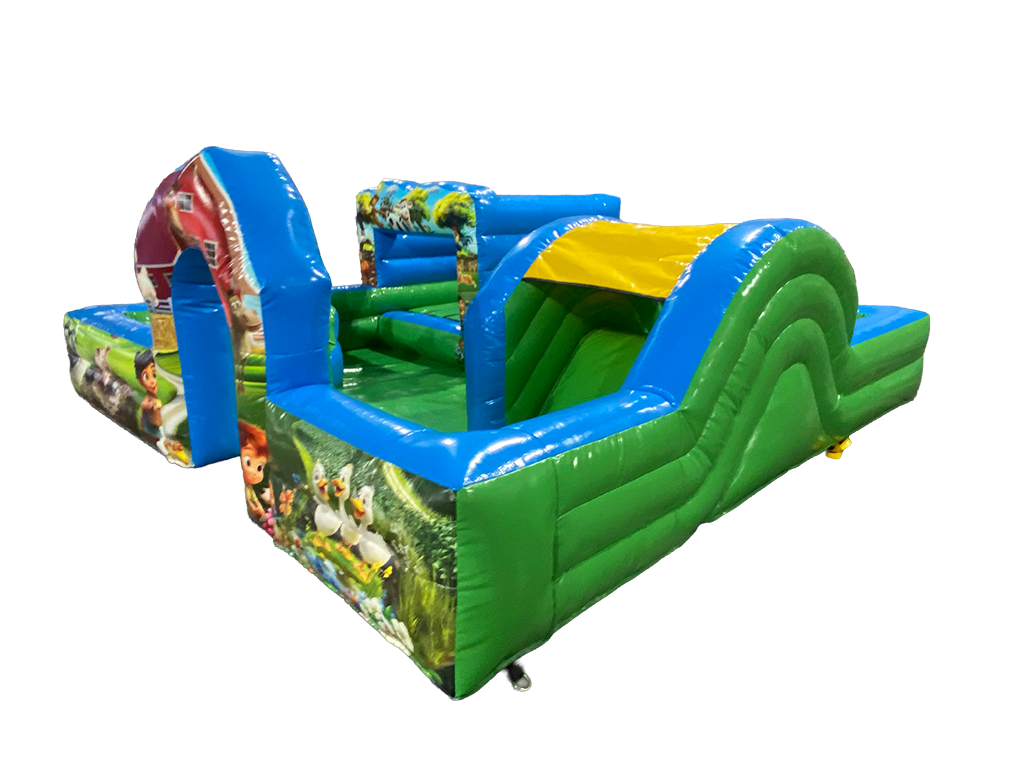 15x15ft Farmyard Contoured Mini Playzone