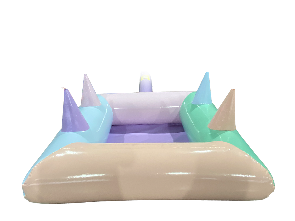 1,8x1,8 m Többszínű pasztell labdató