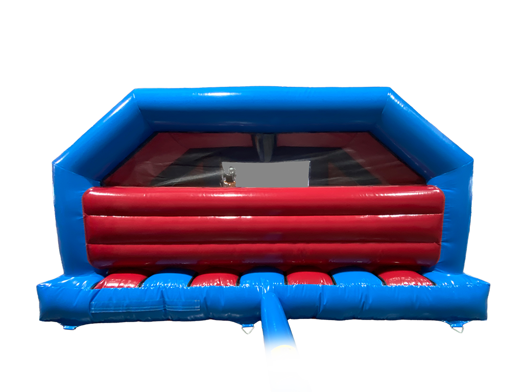 4.6m x 5.5m Snowman vs Reindeer Double Slide Combi