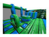 Commercial jungle inflatable activity centre for sports halls and events