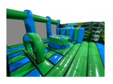 Commercial jungle inflatable activity centre for sports halls and events
