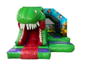 15x12ft 3D Dino Front Slide Combo with Head Motion