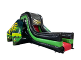 4m Platform Green Toxic Drop Slide