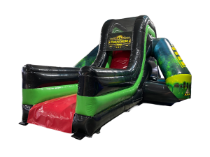 4m Platform Green Toxic Drop Slide