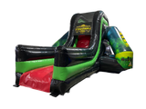 4m Platform Green Toxic Drop Slide