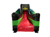 4m Platform Green Toxic Drop Slide
