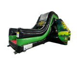 4m Platform Green Toxic Drop Slide