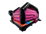 18x15ft Unicorn vs Dinosaur Double Slide Combi