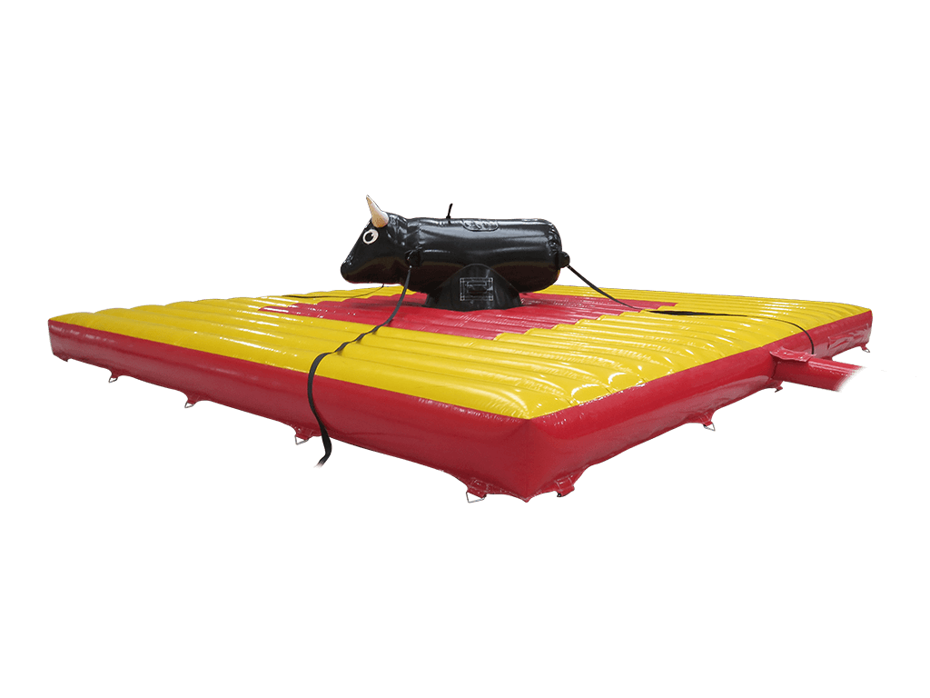 Toro bungee con cama cuadrada