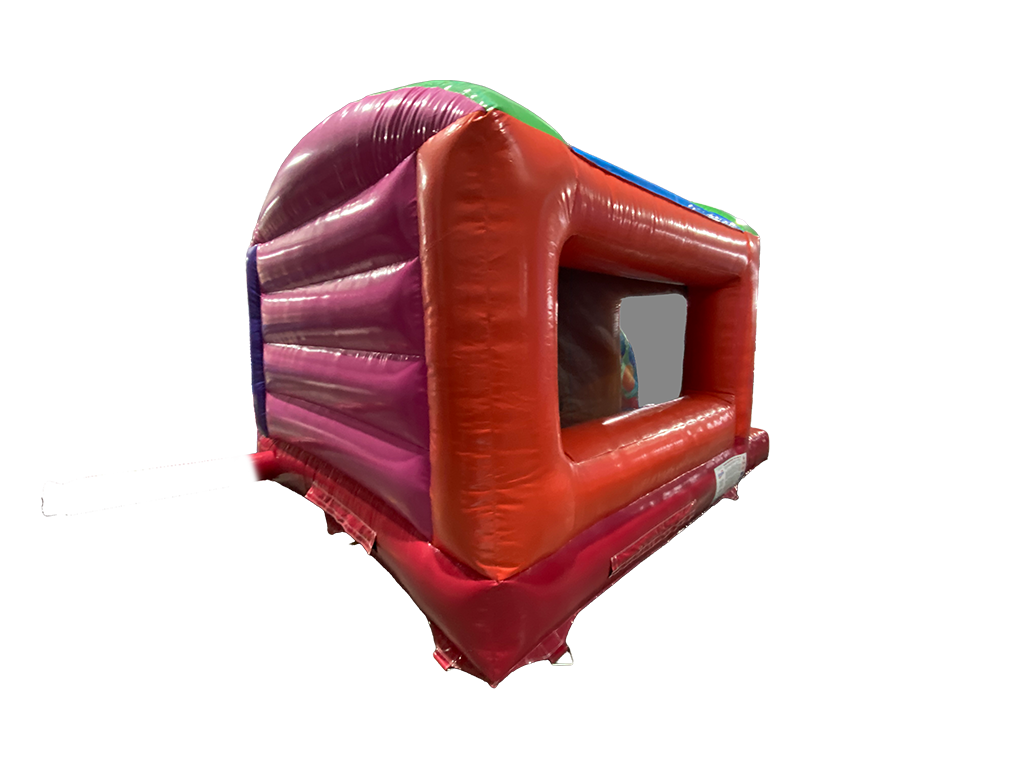 Multicoloured Party Box Jump and Slide