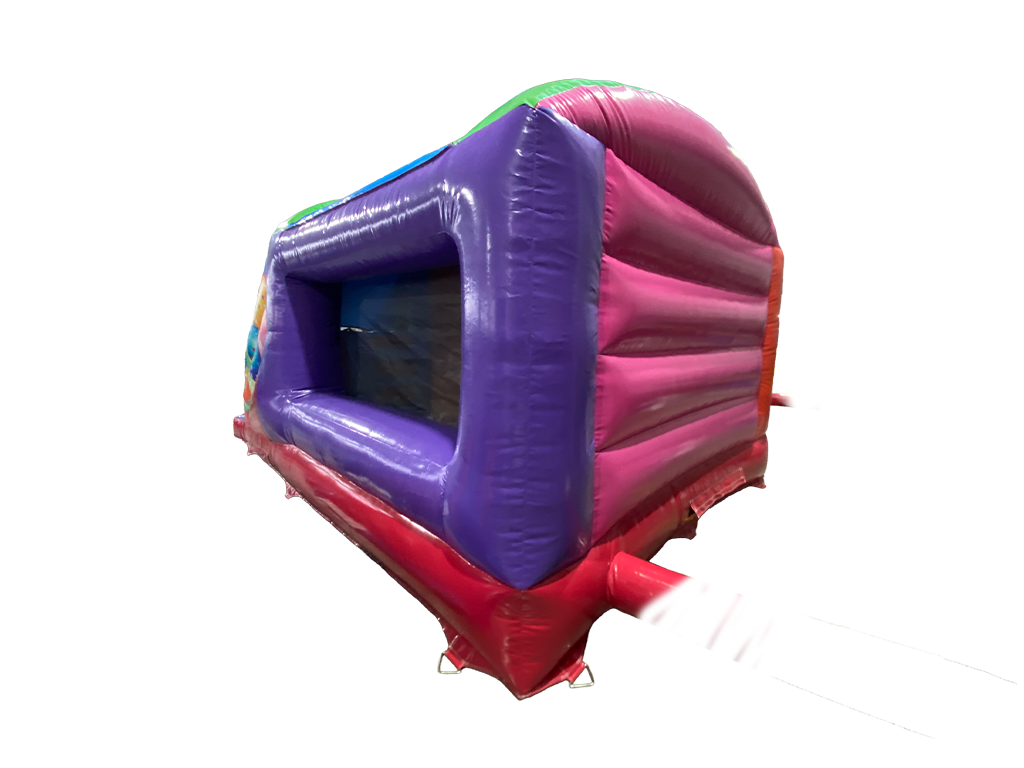 Multicoloured Party Box Jump and Slide