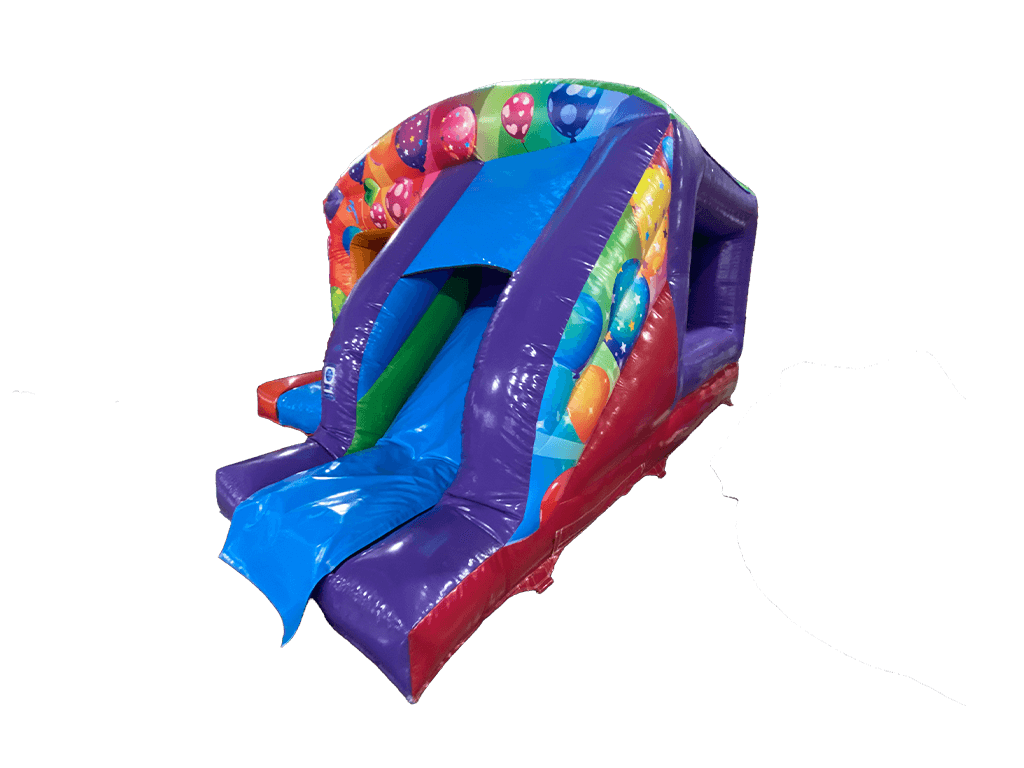 Multicoloured Party Box Jump and Slide