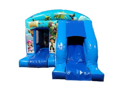 Boîte pirate saut et toboggan