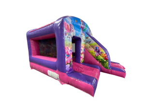 Unicorn Box Jump & Slide