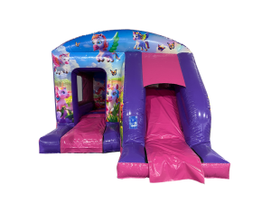 Unicorn Box Jump & Slide